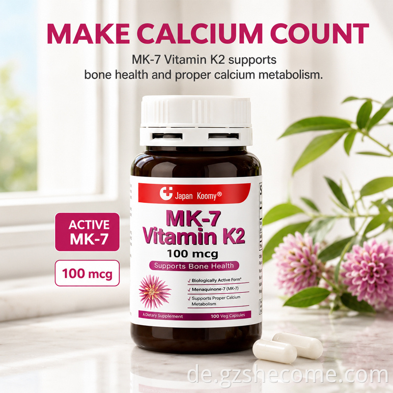 Vitamin K2 MK-7 Capsules6